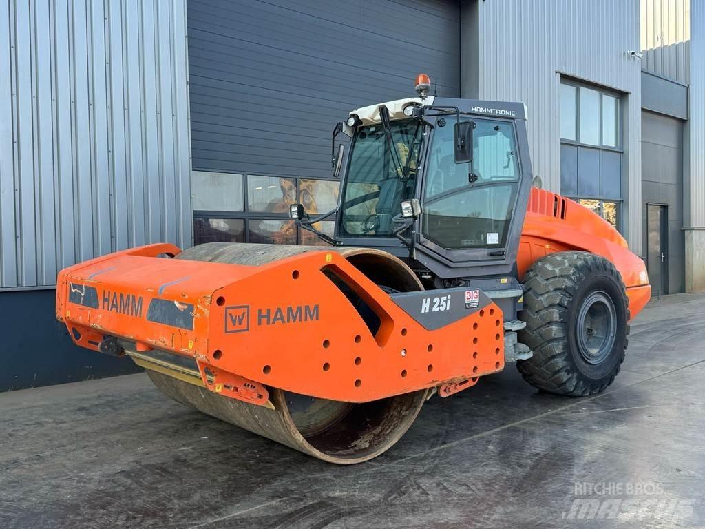 Hamm H25i مداحل أحادية الأسطوانة