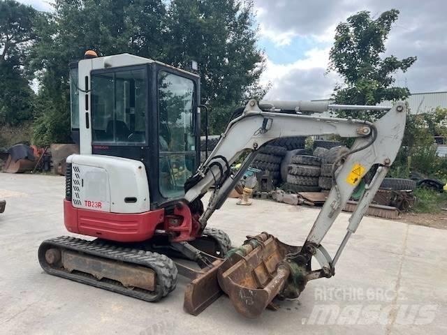 Takeuchi TB 23 R حفارات صغيرة أقل من 7 طن (حفارات صغيرة)