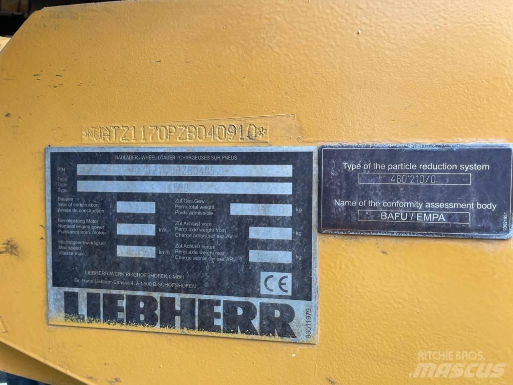 Liebherr L580 لوادر بعجل