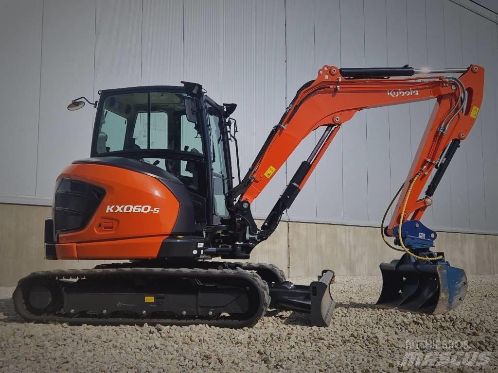 Kubota KX 060-5 حفارات صغيرة أقل من 7 طن (حفارات صغيرة)