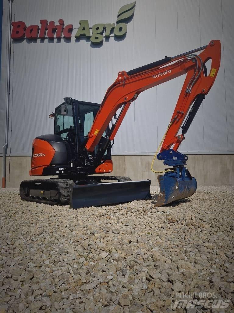 Kubota KX 060-5 حفارات صغيرة أقل من 7 طن (حفارات صغيرة)