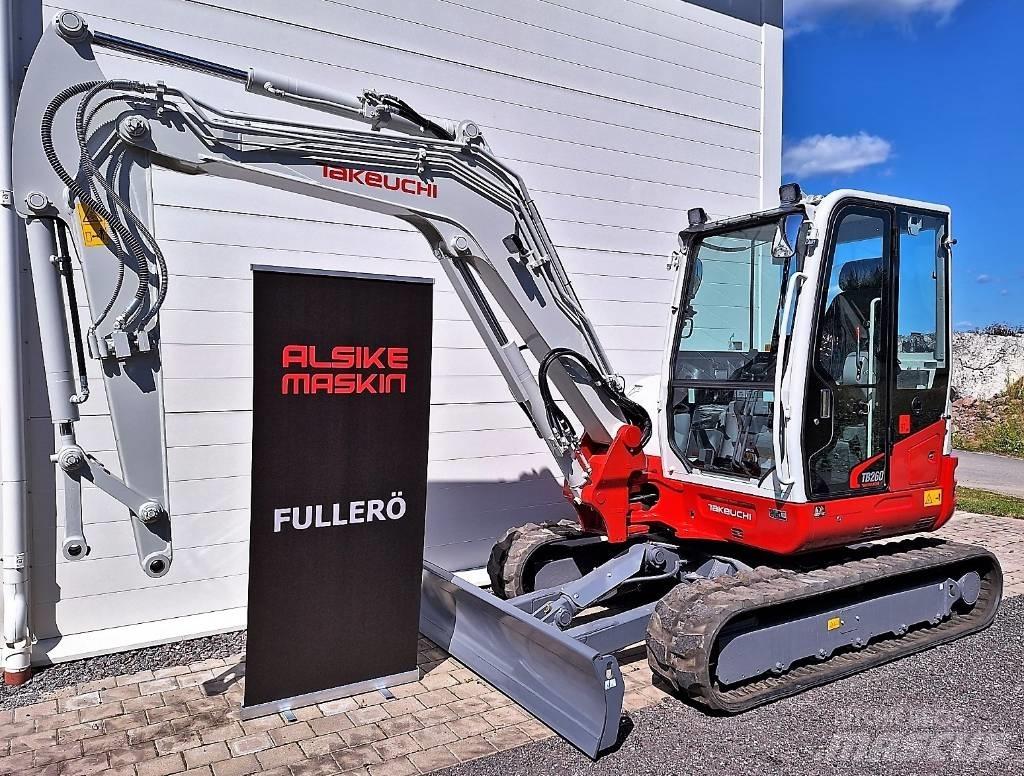 Takeuchi TB260 حفارات صغيرة أقل من 7 طن (حفارات صغيرة)