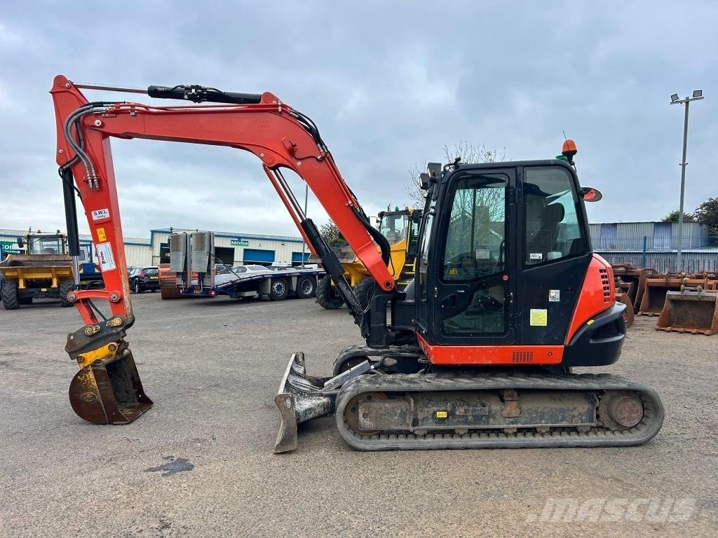 Kubota KX080-4 حفارات وسط 7 طن - 12 طن
