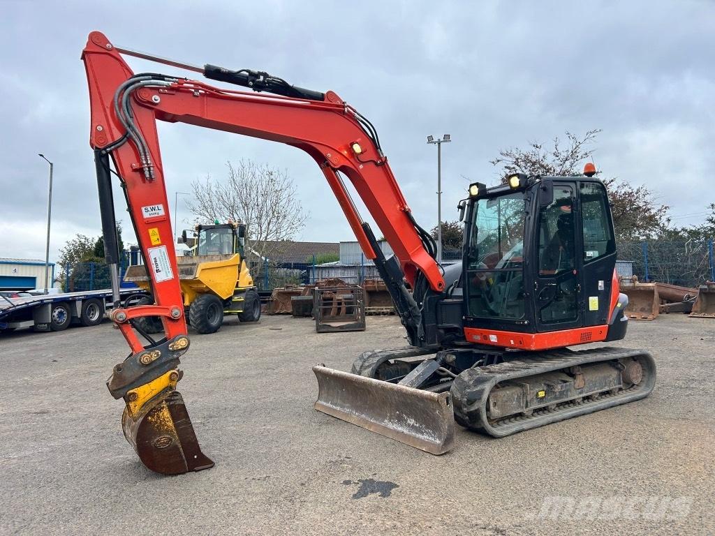 Kubota KX080-4 حفارات وسط 7 طن - 12 طن