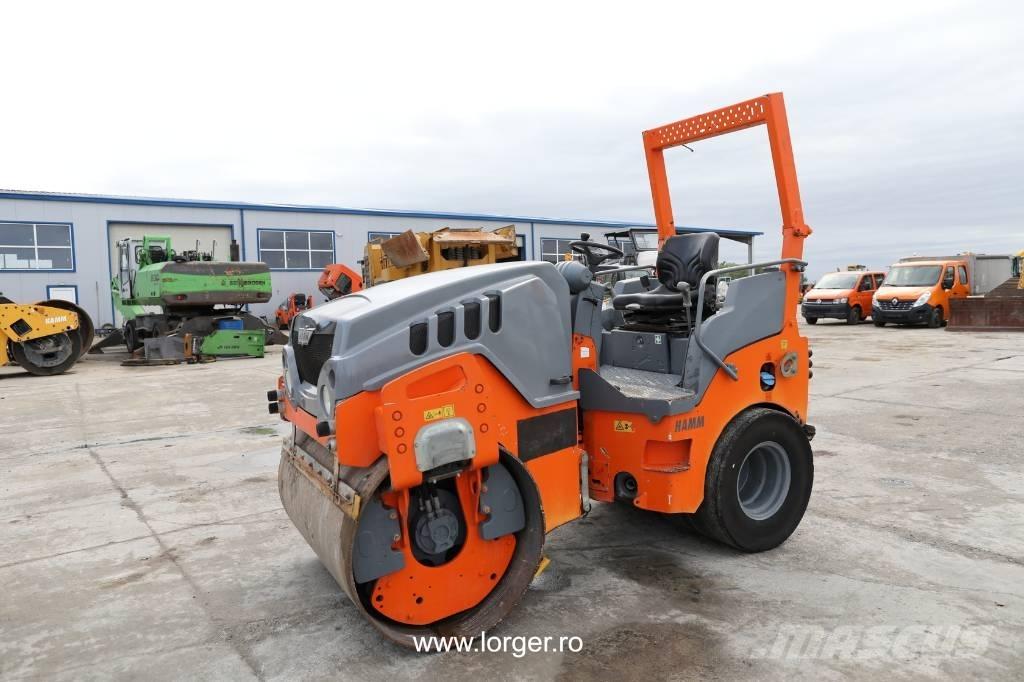 Hamm HD 14 VT مداحل مزدوجة