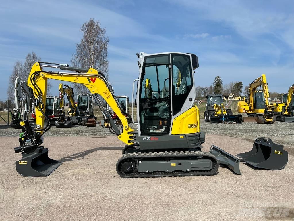 Wacker Neuson EZ26 حفارات صغيرة أقل من 7 طن (حفارات صغيرة)