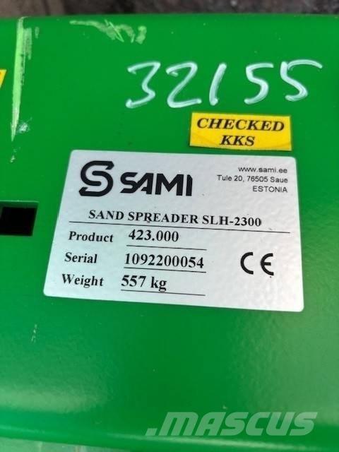 Sami Sandspridare مكونات أخرى