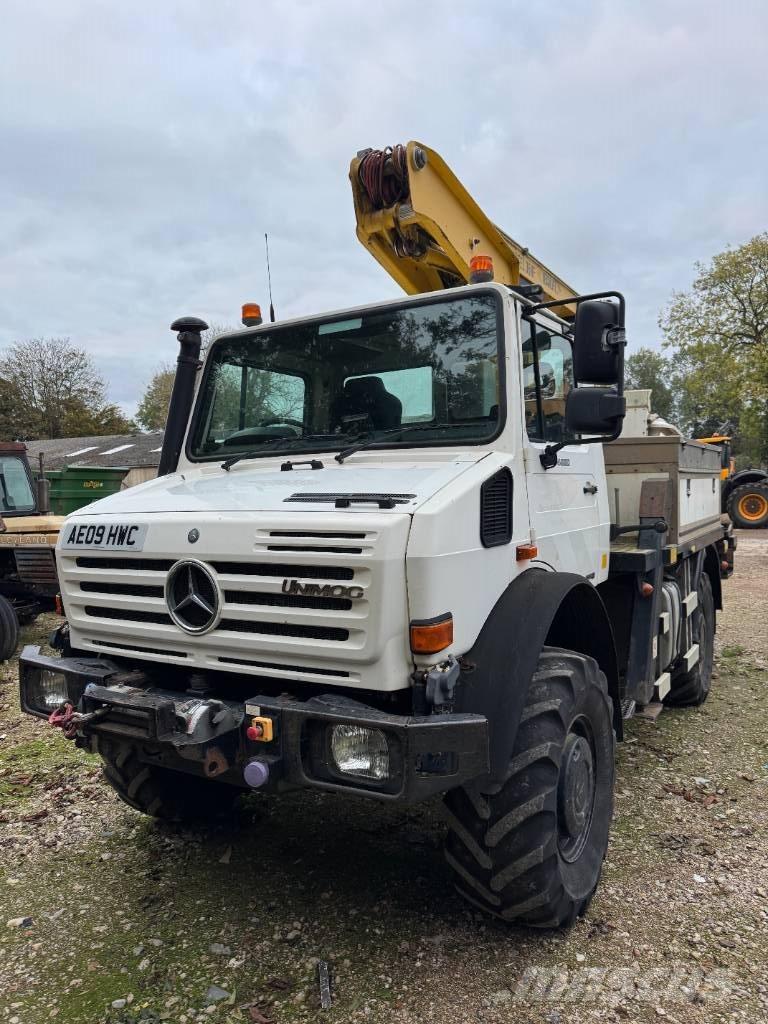 Mercedes-Benz unimog المنصات الهوائية المثبتة على شاحنة