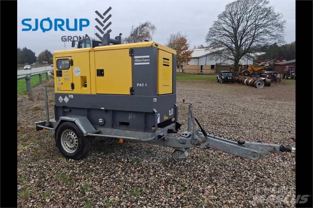 Atlas Copco pass 6 الجرارات