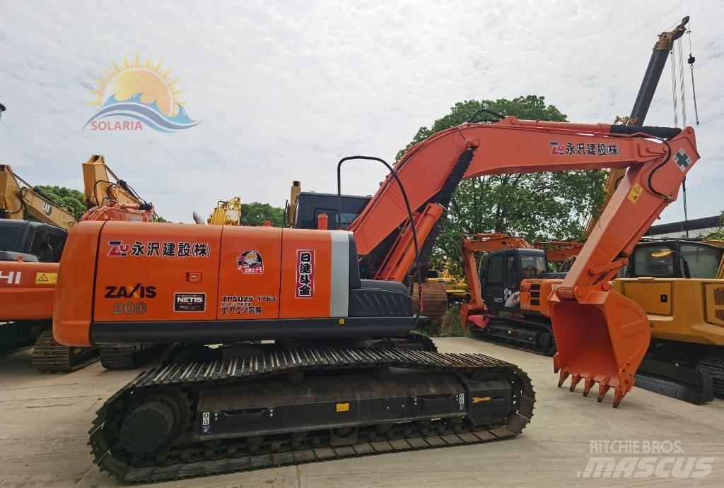 Hitachi ZX 200 حفارات زحافة