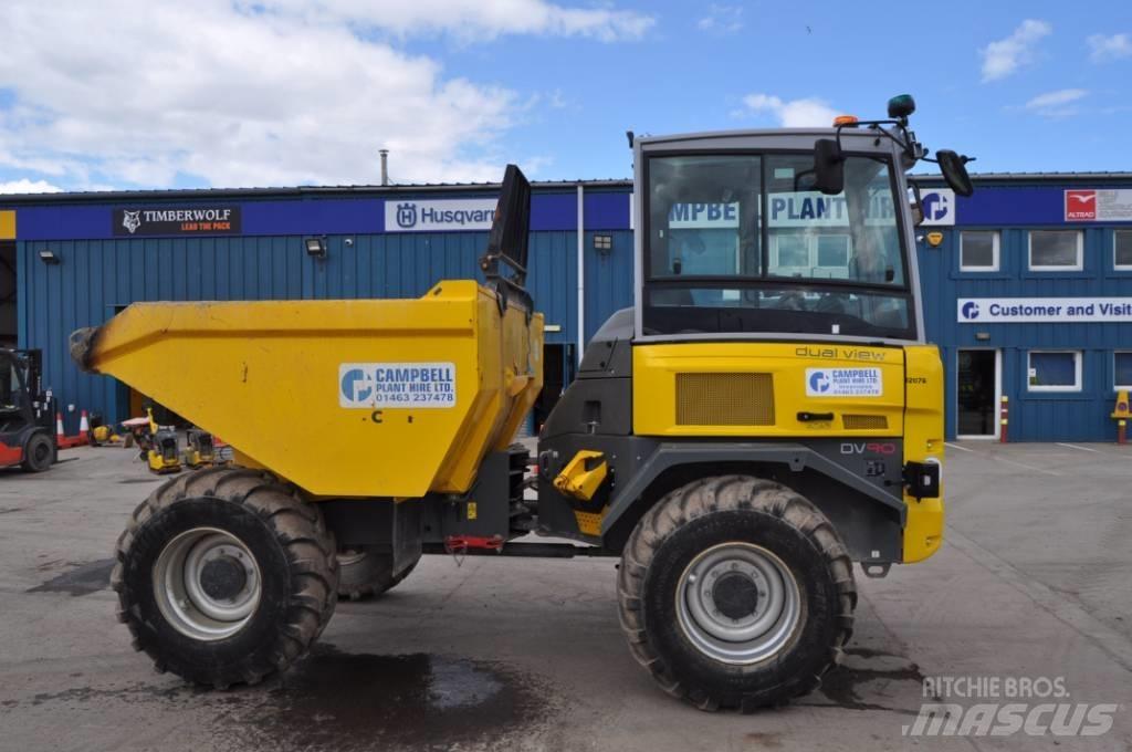 Wacker Neuson DV 90 عربات نقل قلابة للمواقع