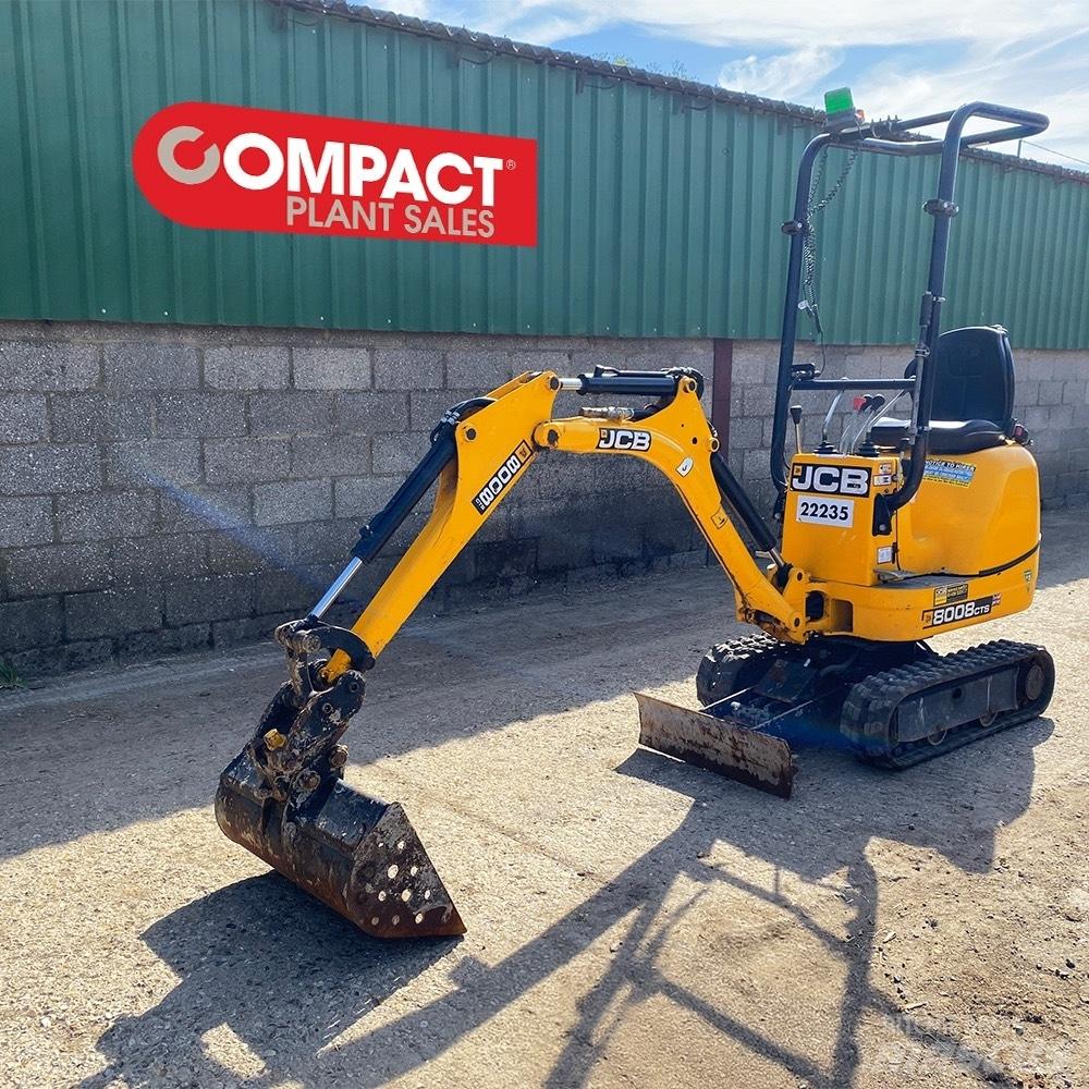 JCB 8008 حفارات صغيرة أقل من 7 طن (حفارات صغيرة)