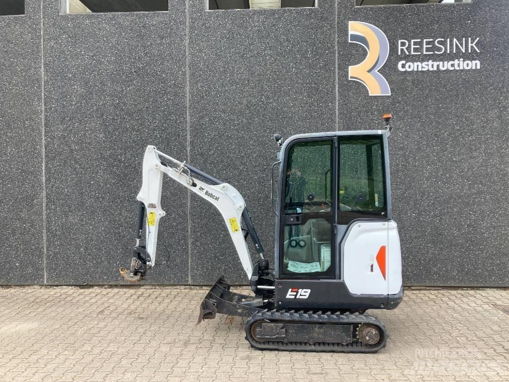 Bobcat E19 حفارات صغيرة أقل من 7 طن (حفارات صغيرة)