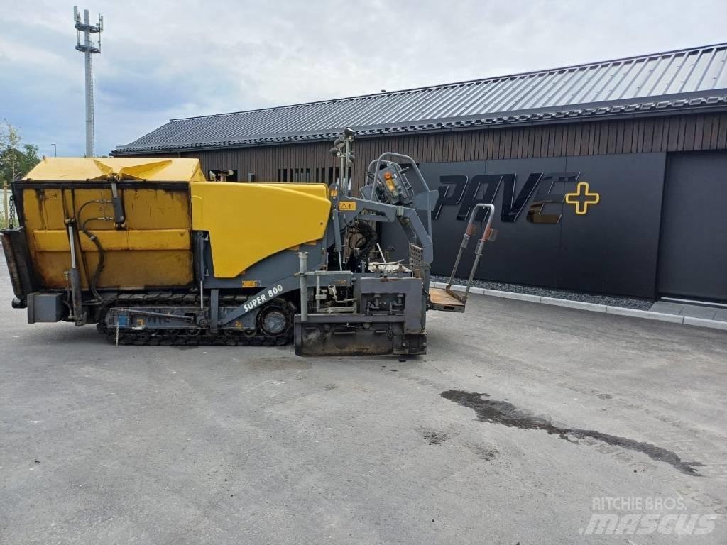 Vögele Super 800 معدات السفلتة