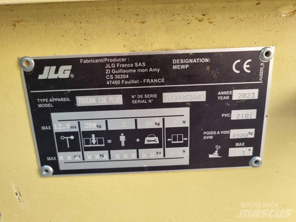 JLG Toucan 12 E Plus رافعات سلة مفصلية