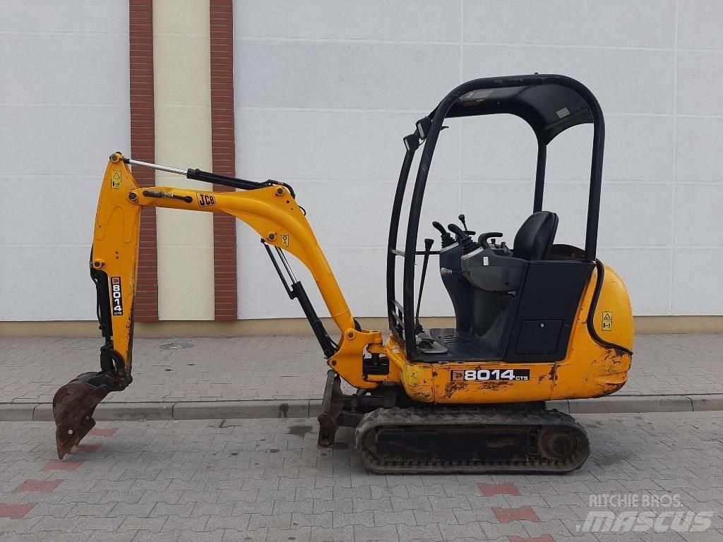 JCB 8014 حفارات صغيرة أقل من 7 طن (حفارات صغيرة)