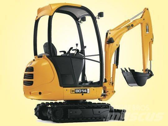 JCB 8014 حفارات صغيرة أقل من 7 طن (حفارات صغيرة)