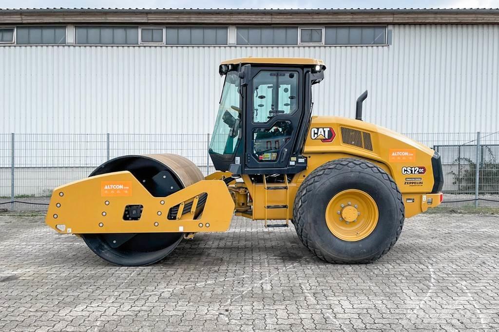 CAT CS-12 GC مداحل أحادية الأسطوانة