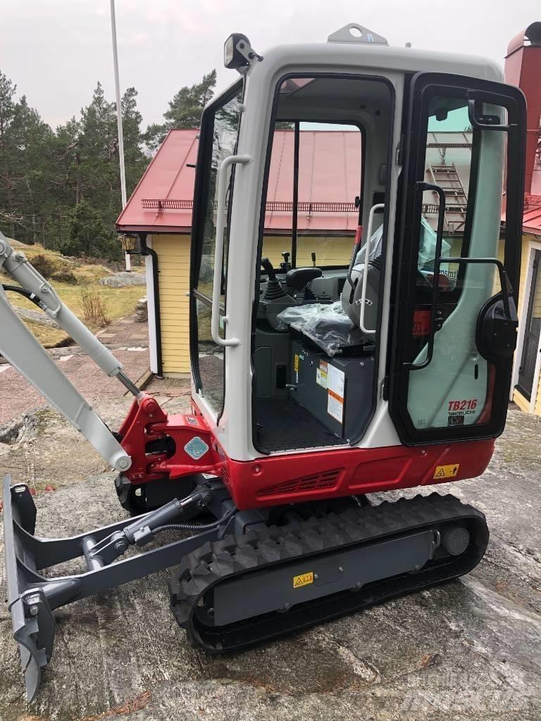 Takeuchi TB216 حفارات صغيرة أقل من 7 طن (حفارات صغيرة)