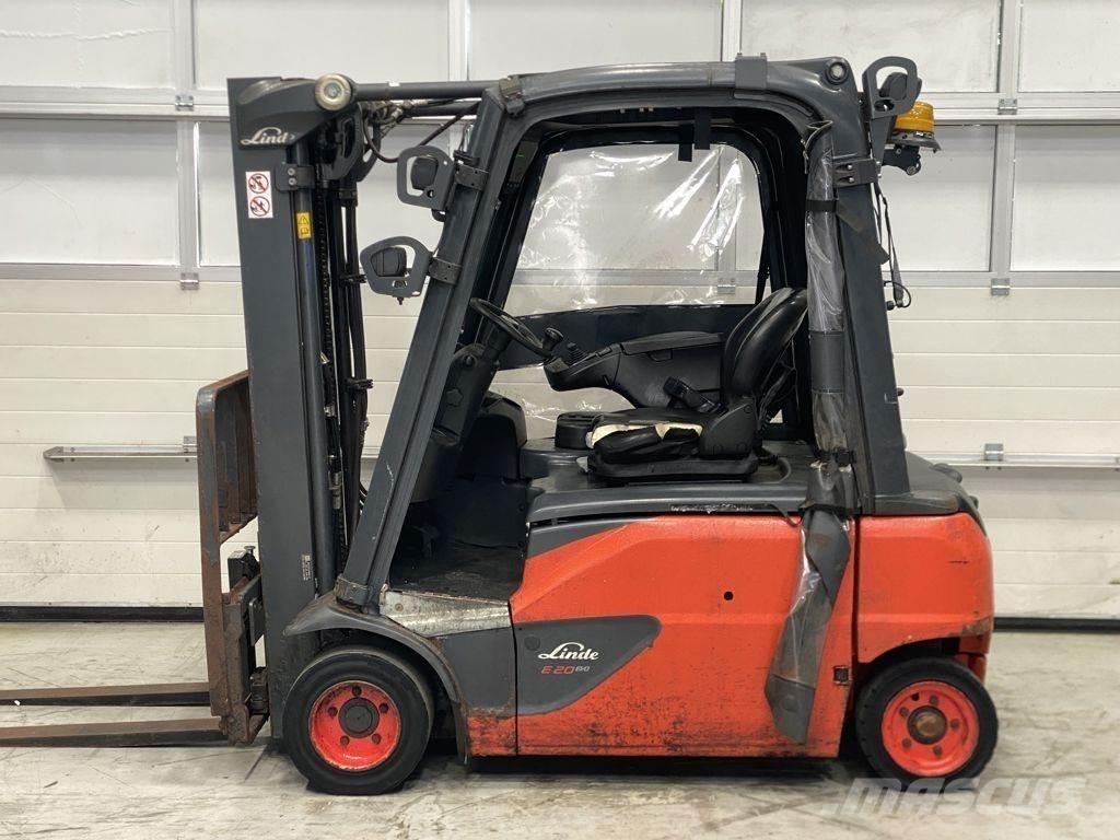 Linde E20PL-02 شاحنات ذات رافعات شوكية تعمل بالكهرباء