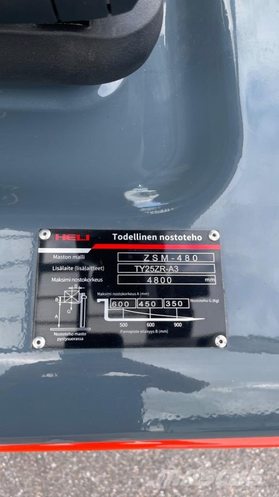 Heli CPD20SQ-GE2LI شاحنات ذات رافعات شوكية تعمل بالكهرباء