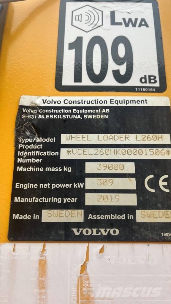Volvo L260H لوادر بعجل