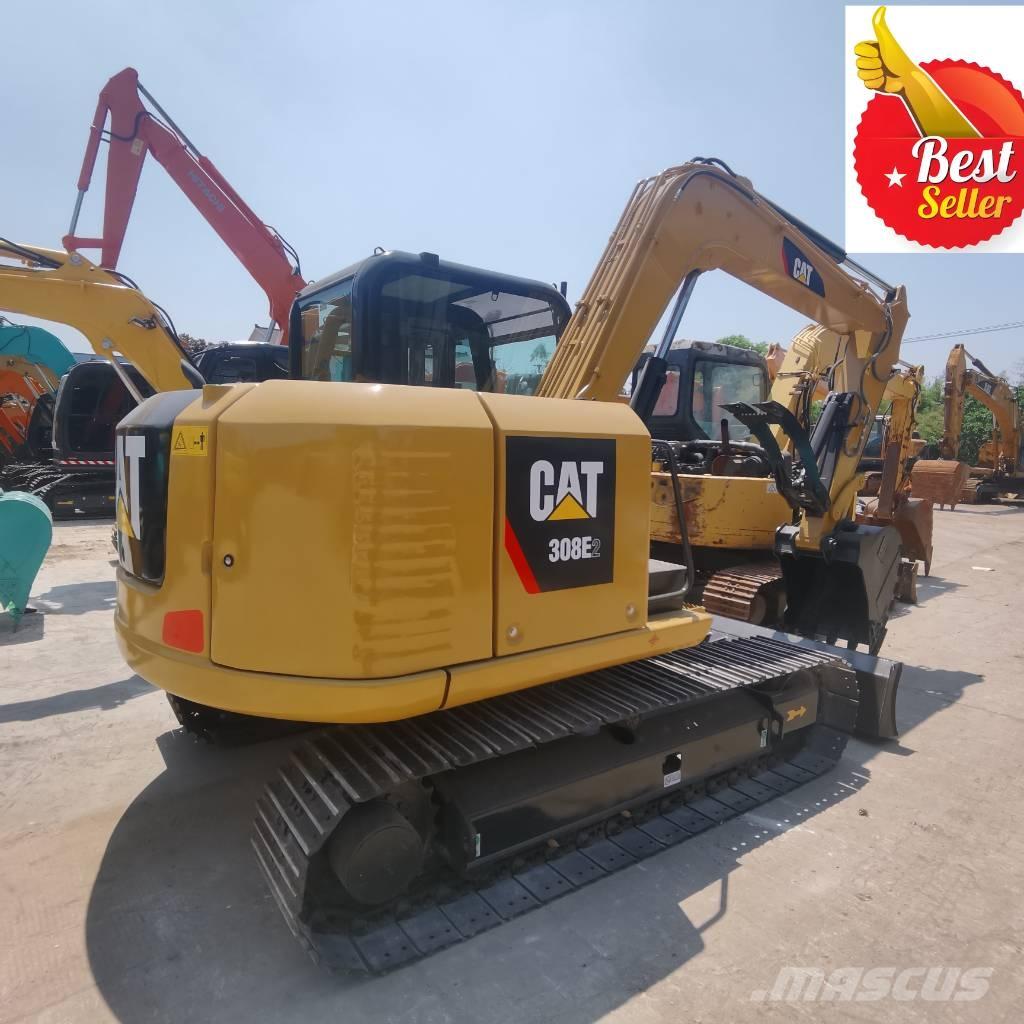 CAT 308 E 2 CR حفارات وسط 7 طن - 12 طن