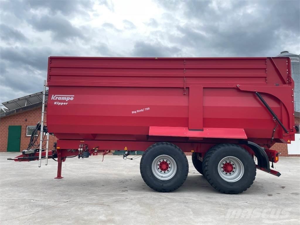 Krampe BigBody 700 مقطورات الحزم