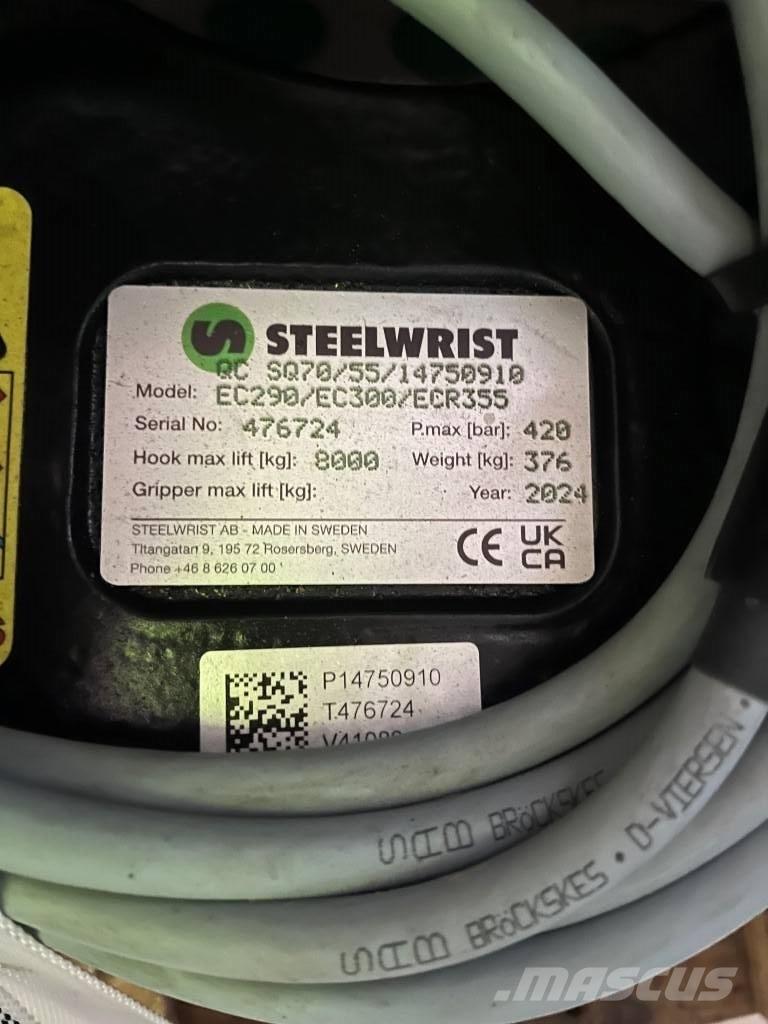 Steelwrist SQ70 موصلات سريعة