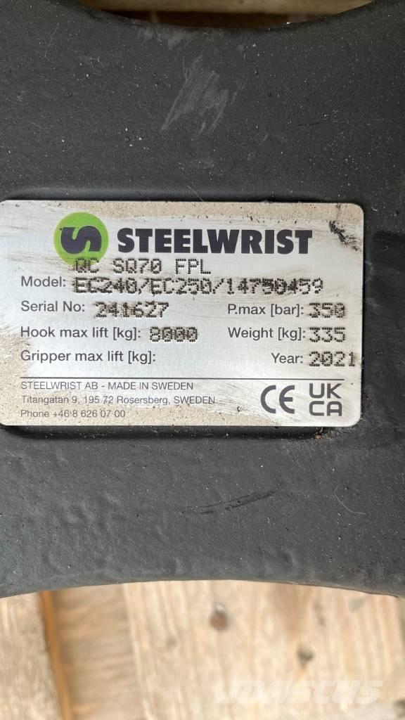 Steelwrist SQ70 موصلات سريعة
