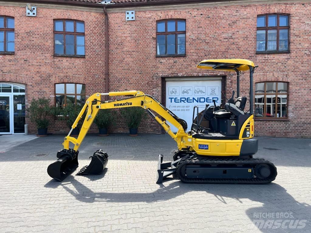 Komatsu PC 26 MR-3 حفارات صغيرة أقل من 7 طن (حفارات صغيرة)