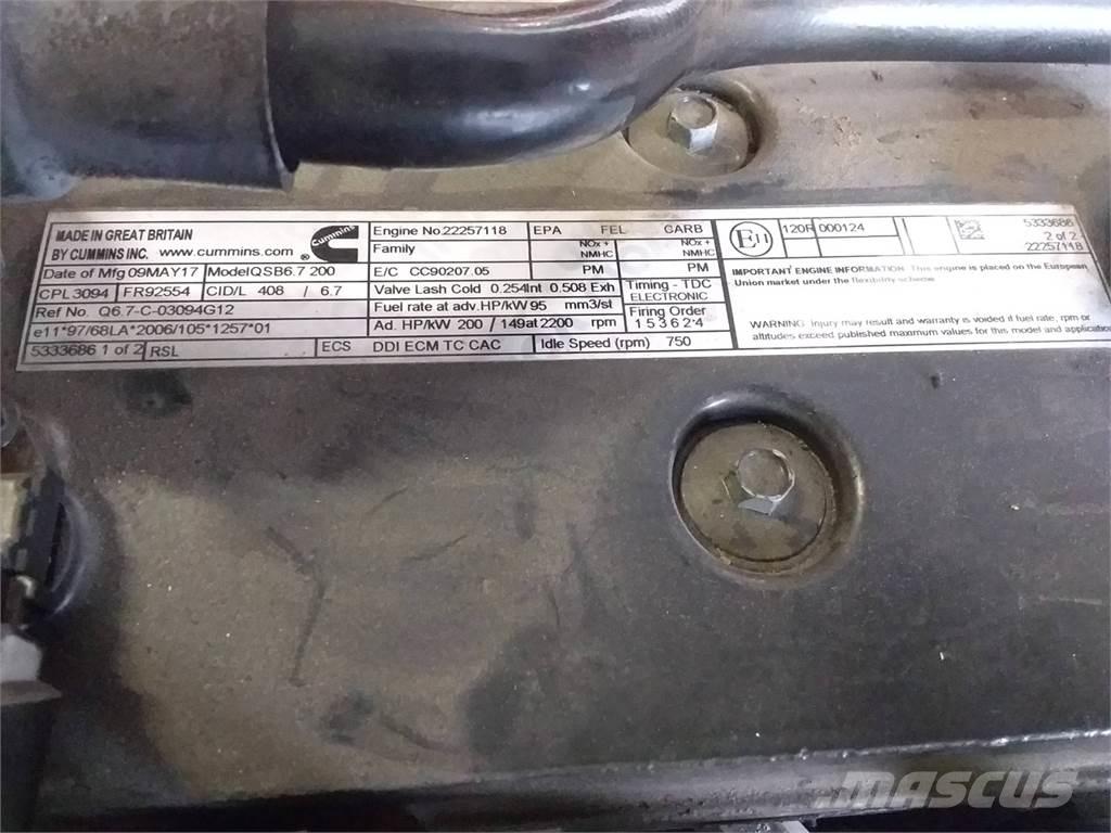 Cummins QSB6.7 محركات