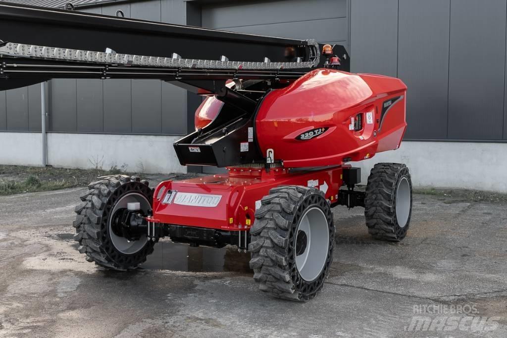 Manitou 220 TJ + رافعات سلة مفصلية