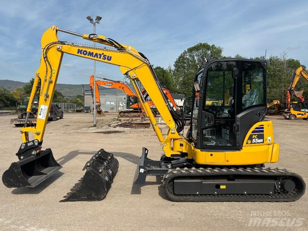 Komatsu PC 55 MR-5 حفارات صغيرة أقل من 7 طن (حفارات صغيرة)