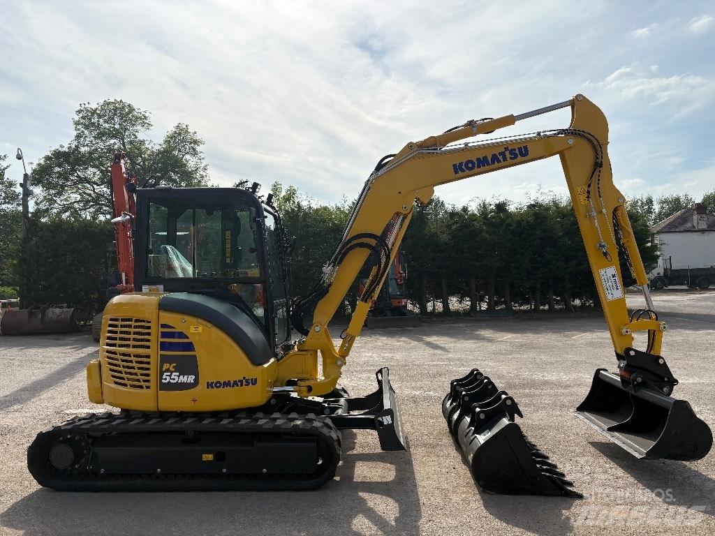 Komatsu PC 55 MR-5 حفارات صغيرة أقل من 7 طن (حفارات صغيرة)