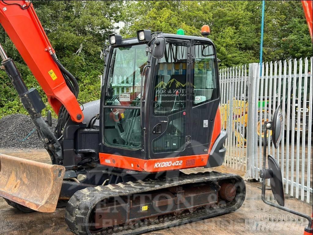 Kubota KX 080-4 حفارات وسط 7 طن - 12 طن