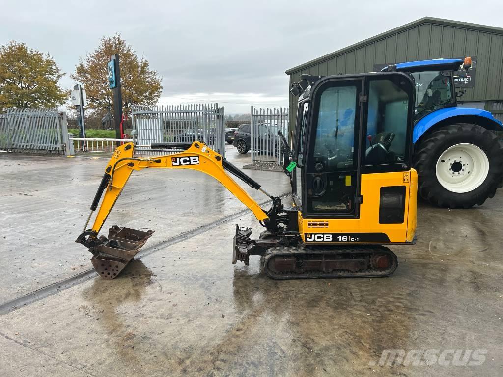 JCB 16 C-1 حفارات صغيرة أقل من 7 طن (حفارات صغيرة)