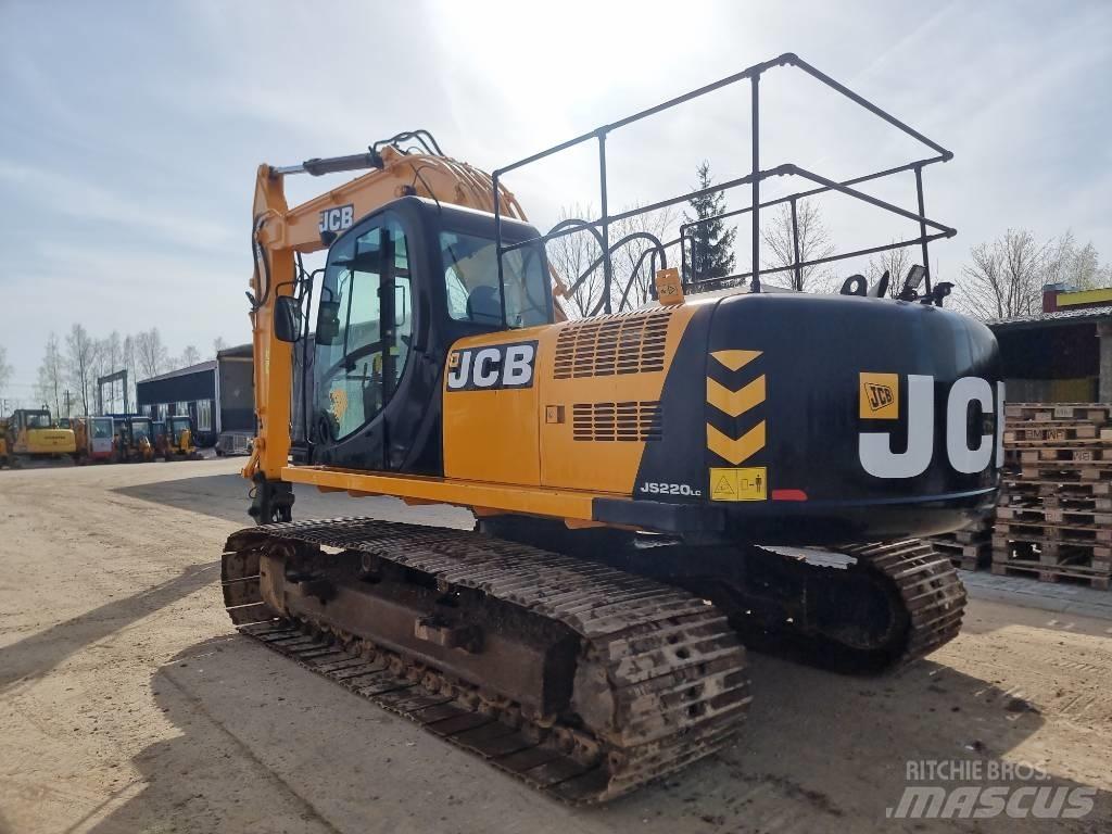 JCB JS 220 LC حفارات زحافة