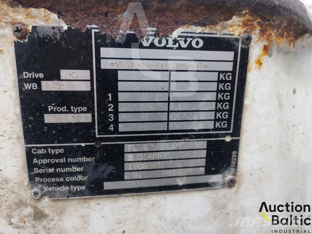 Volvo FL618 شاحنات قلابة