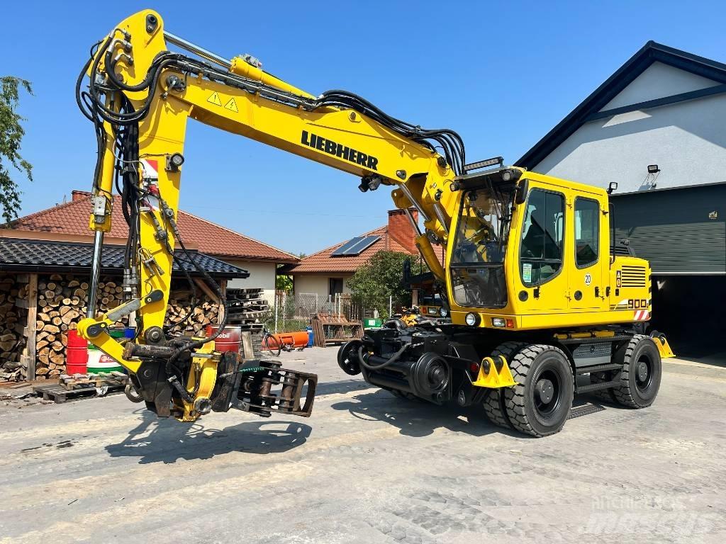 Liebherr A 900 ZW حفارات بعجل