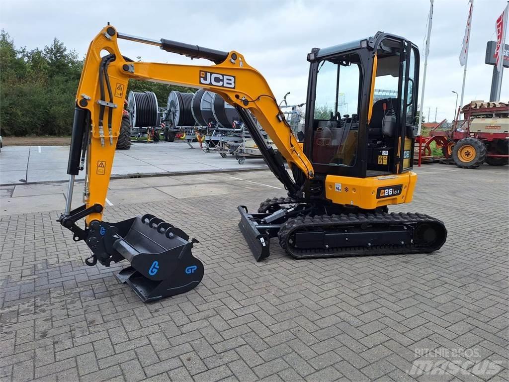 JCB 26C-1 حفارات صغيرة أقل من 7 طن (حفارات صغيرة)
