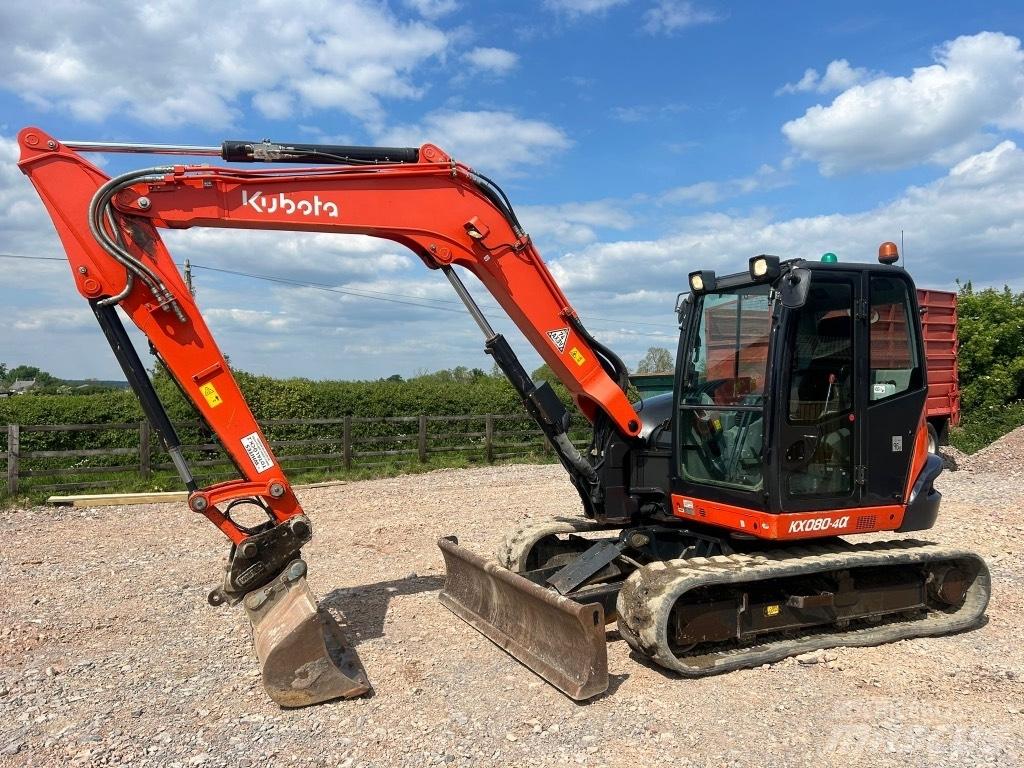 Kubota KX 80-4 حفارات وسط 7 طن - 12 طن