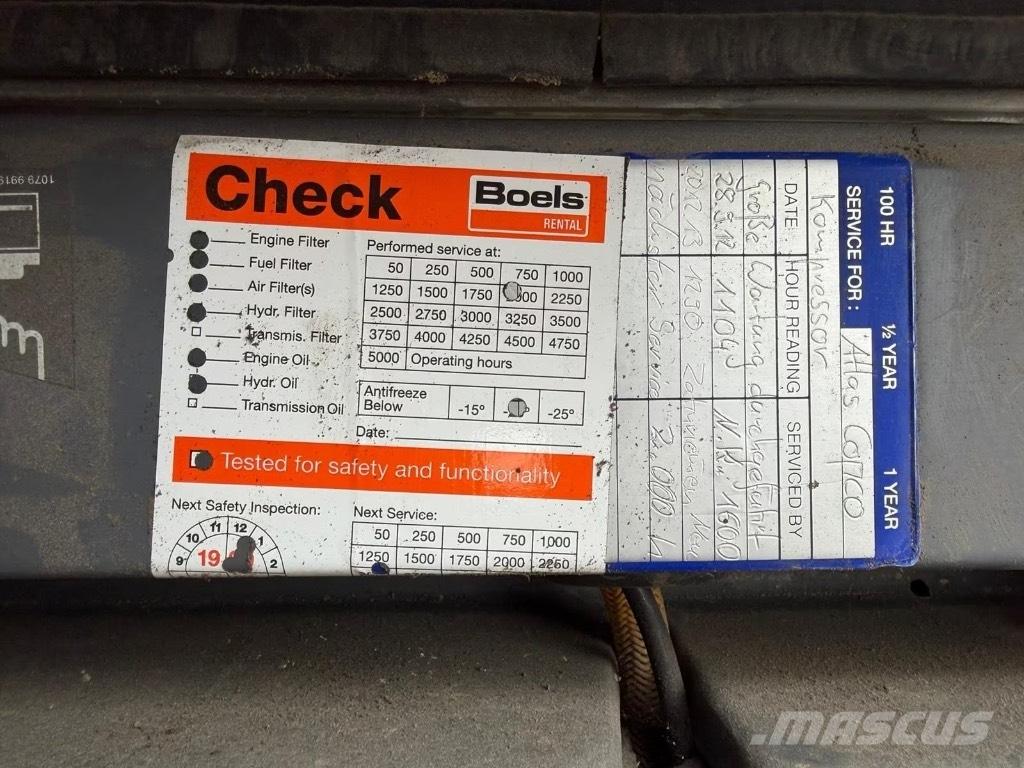 Atlas Copco XAS 57 مكابس