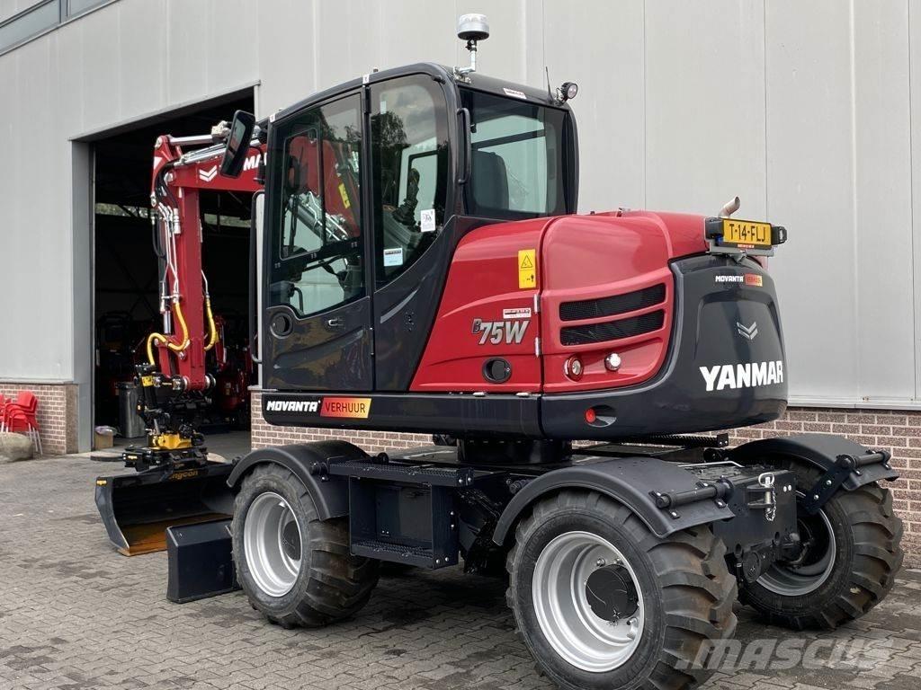Yanmar B75W حفارات بعجل