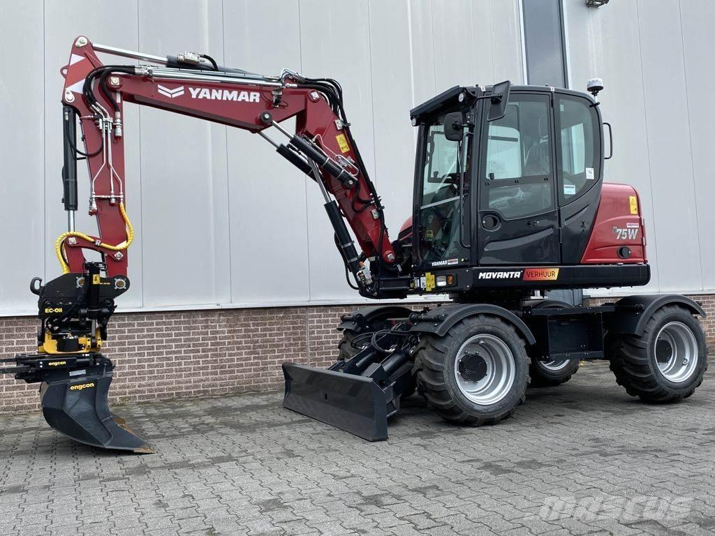 Yanmar B75W حفارات بعجل