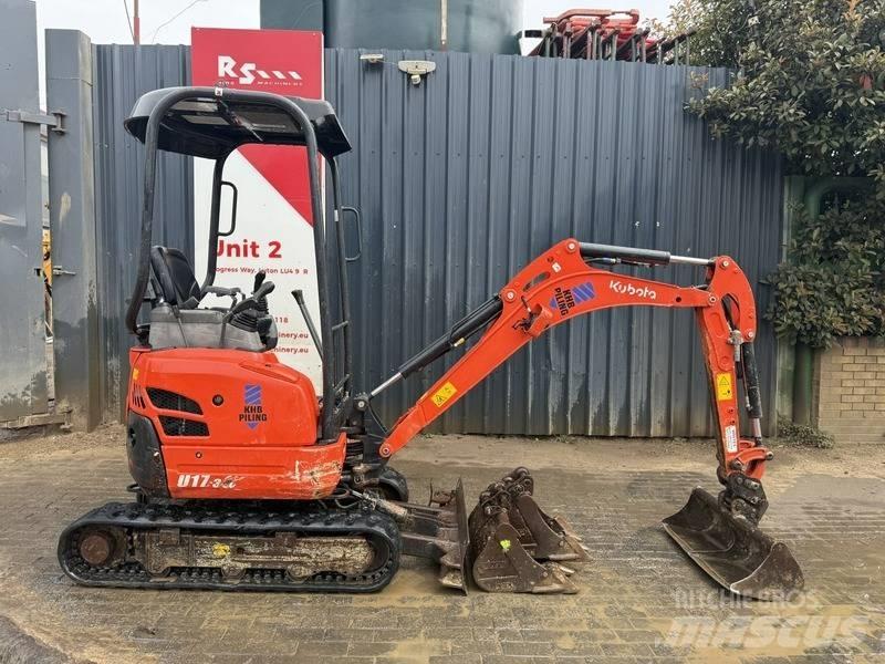 Kubota U 17-3 حفارات صغيرة أقل من 7 طن (حفارات صغيرة)
