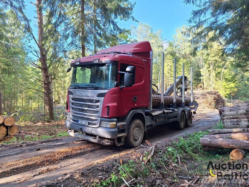 Scania R 480 شاحنات أشجار