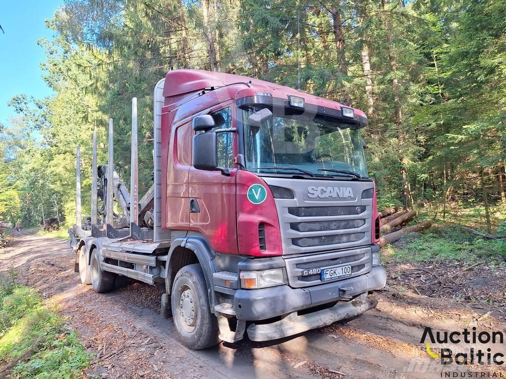 Scania R 480 شاحنات أشجار