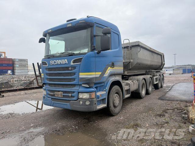 Scania R580 6x4 Tipper trucks