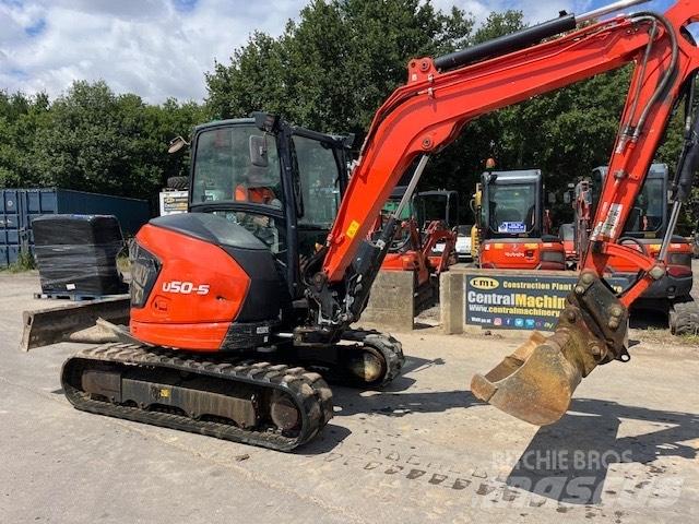 Kubota U 50-5 حفارات صغيرة أقل من 7 طن (حفارات صغيرة)